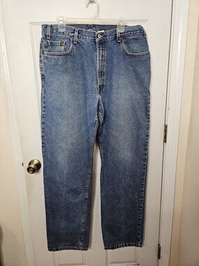 Vintage Levis 559 Dry Goods Jeans Mens 38x34 Blue Straight Fit  USA 90s 1999